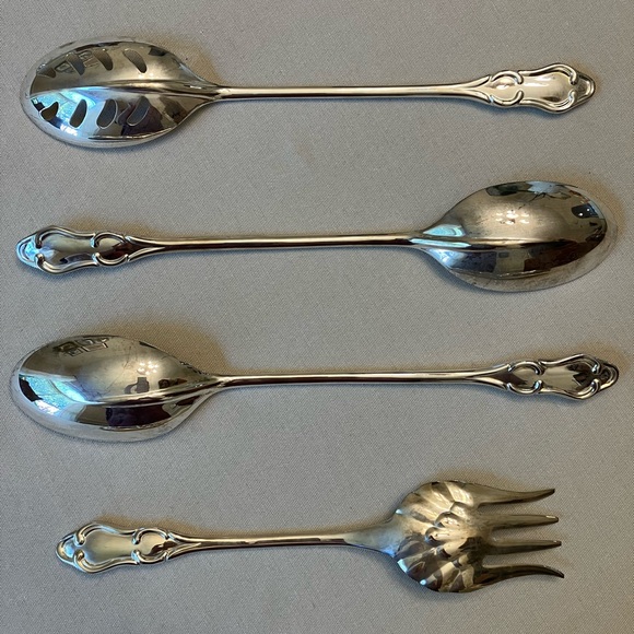 Classic Silver Serving Utensil Set - Picture 2 of 2